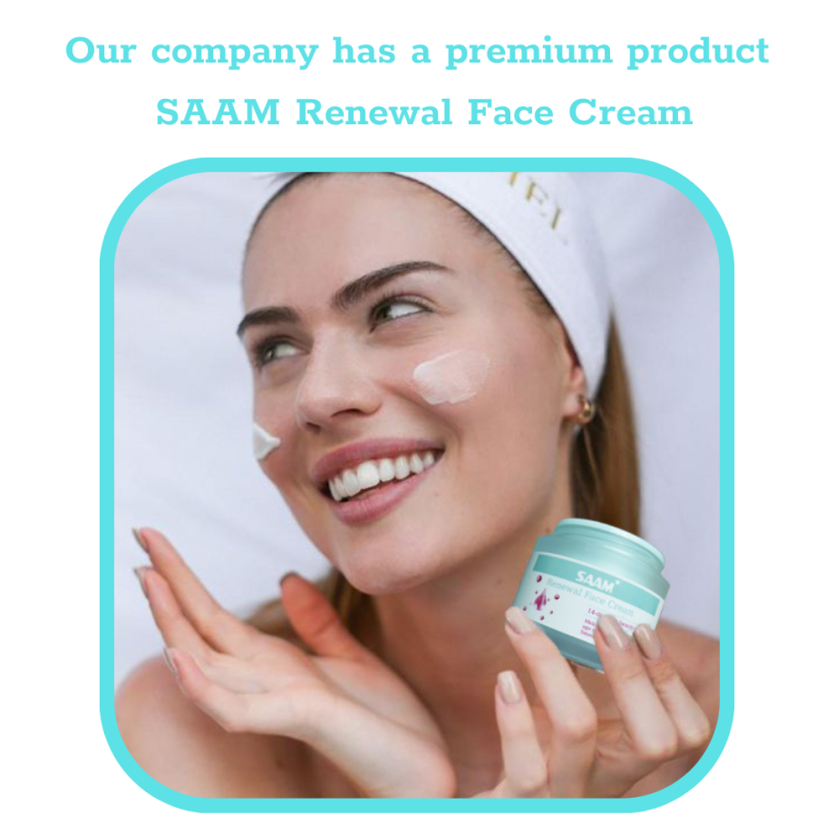 REMOVE MELASMA, FRECKLES, DARK SKIN SAAM RENEWAL FACECREAM Saam