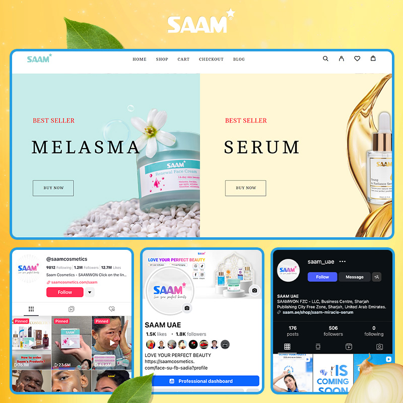 Follow at least one SAAM official page always to buy genuine products (1)