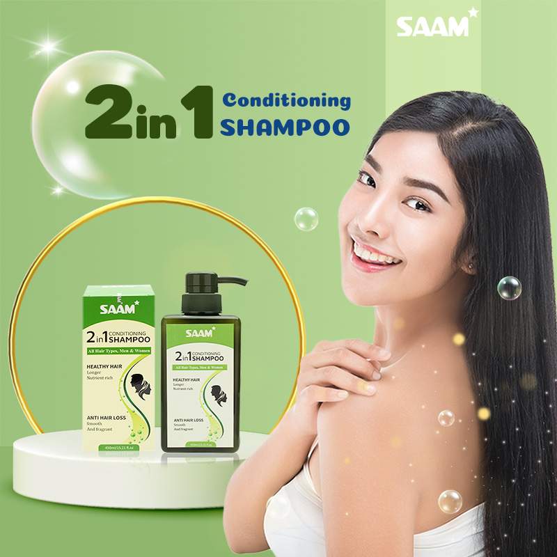Cleansing hair and leaving it feeling soft