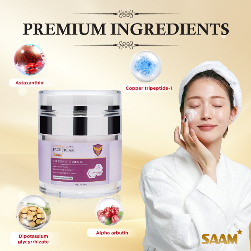 High-quality ingredients create comprehensive benefits of Nutrients Face Cream