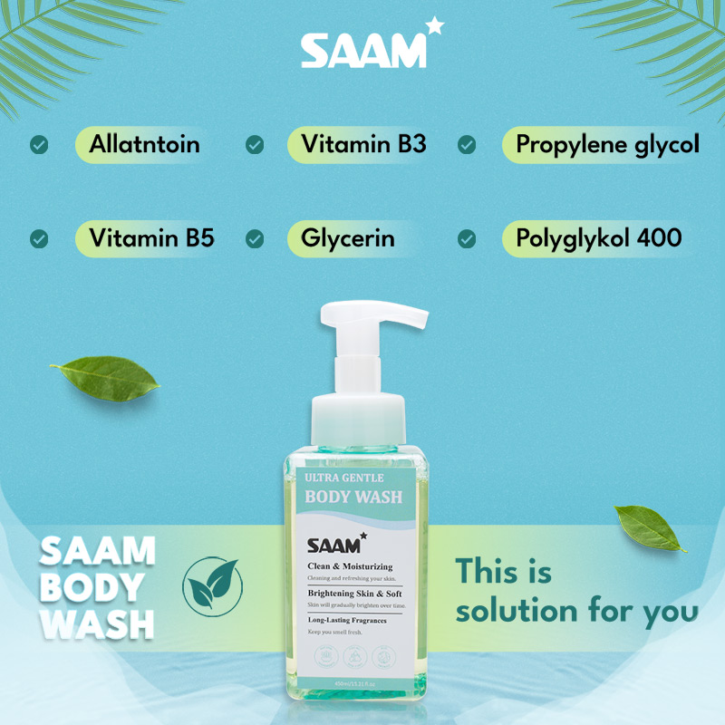 Ingredient list contains effective but equally gentle cleaning components