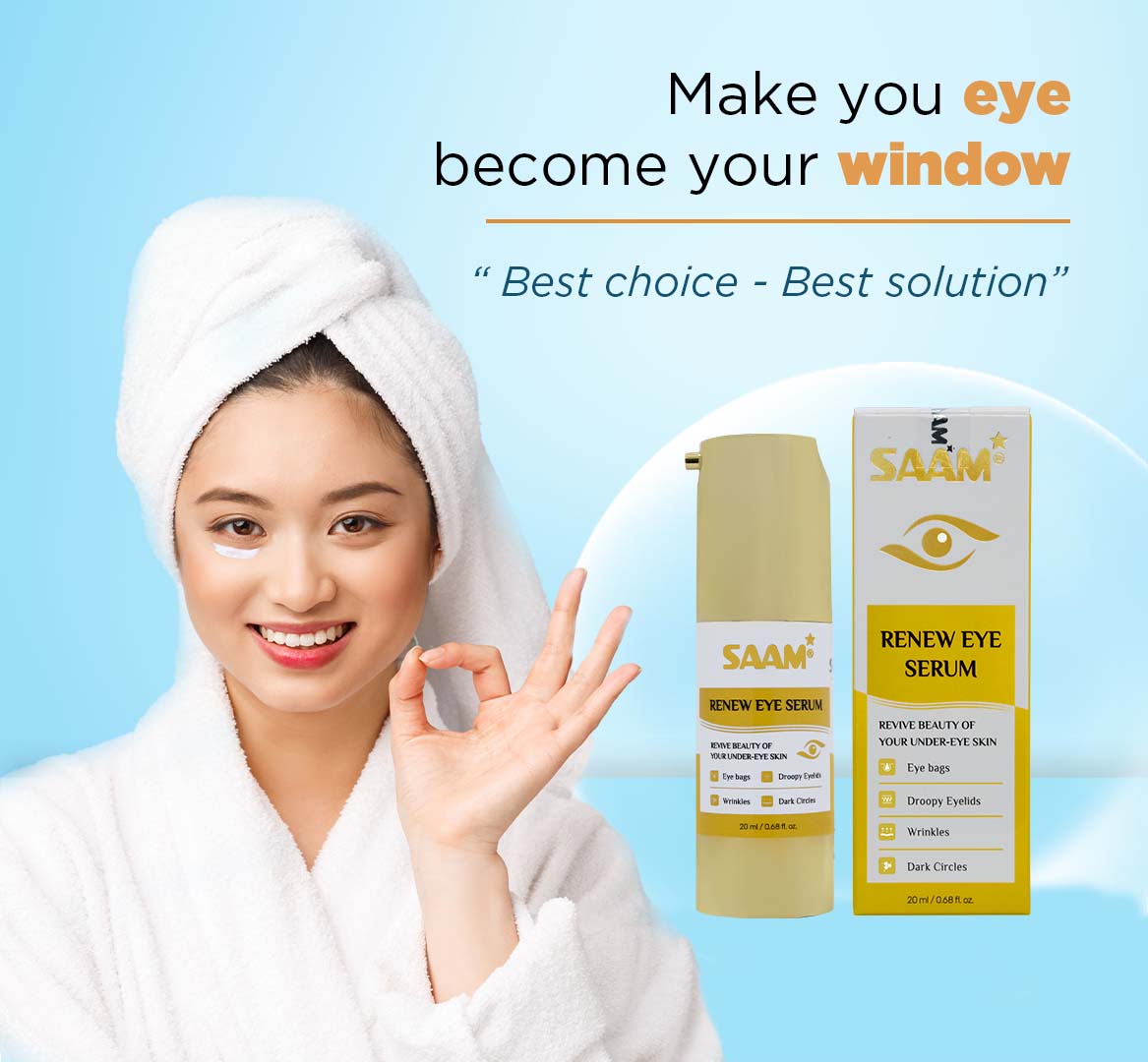 Pamper your eyes with nourishing SAAM Renew Eye Serum (1)