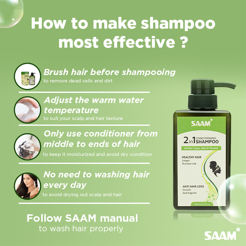 Pay attention to these techniques when washing hair