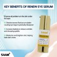 SAAM  Renew Eye Serum 20ml Remove Eye Area Problems