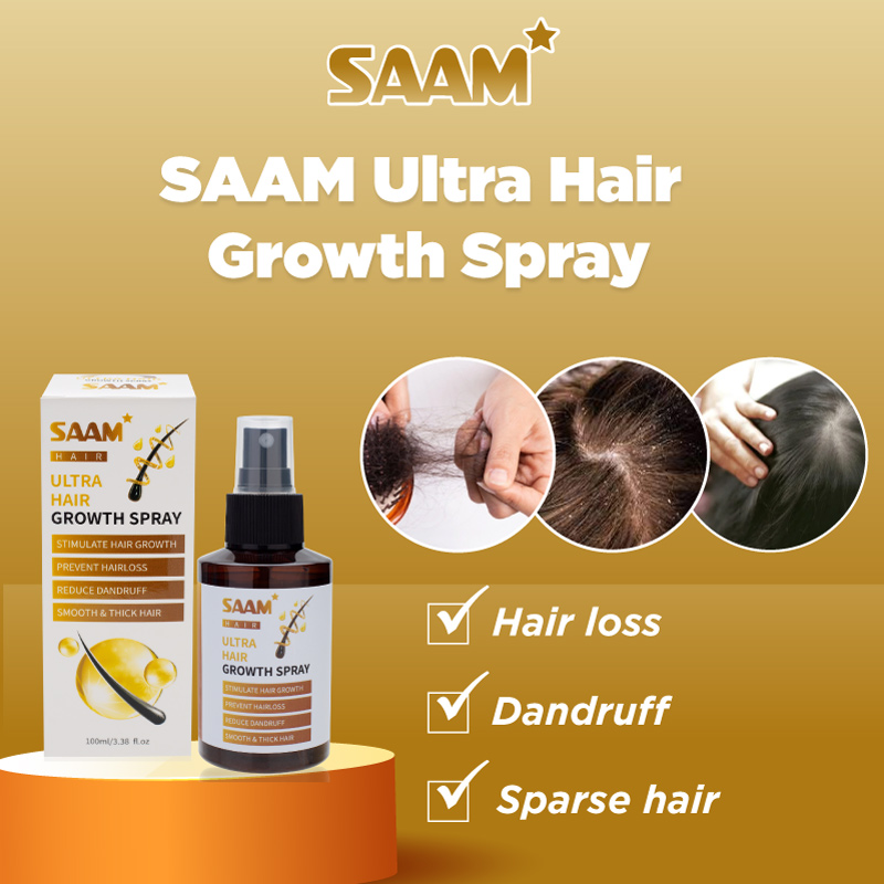 Try SAAM Ultra Hair Spray now to experience these benefits