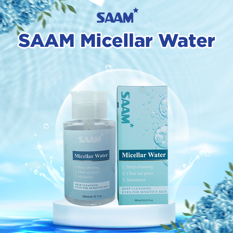 SAAM Micellar Water The first step for healthy skins