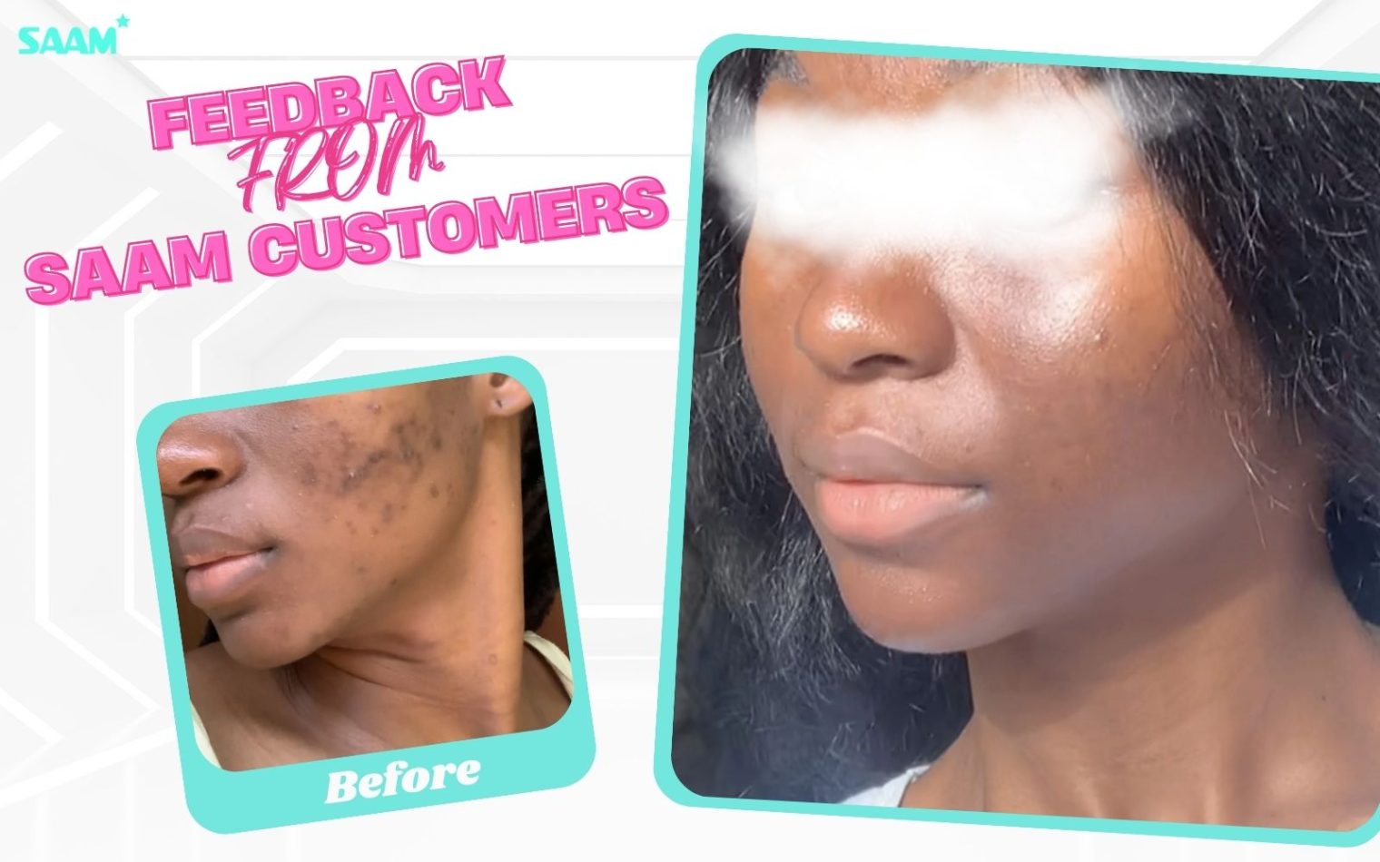 Feedback images from SAAM customer