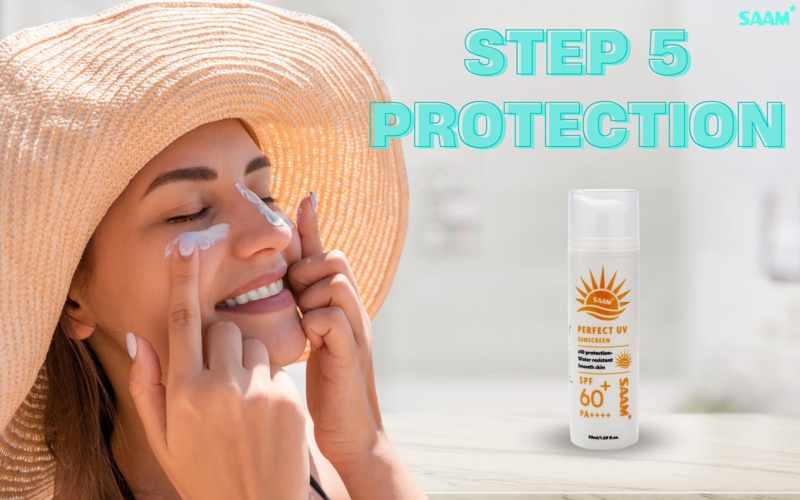 Protecting skin from sunlight is a must