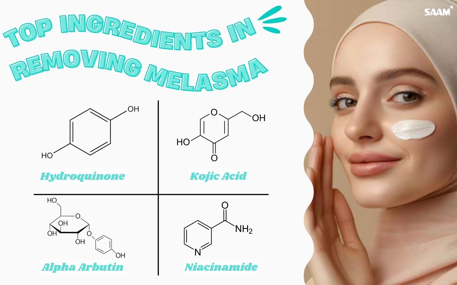 Top ingredients that should be in melasma treatmant routine