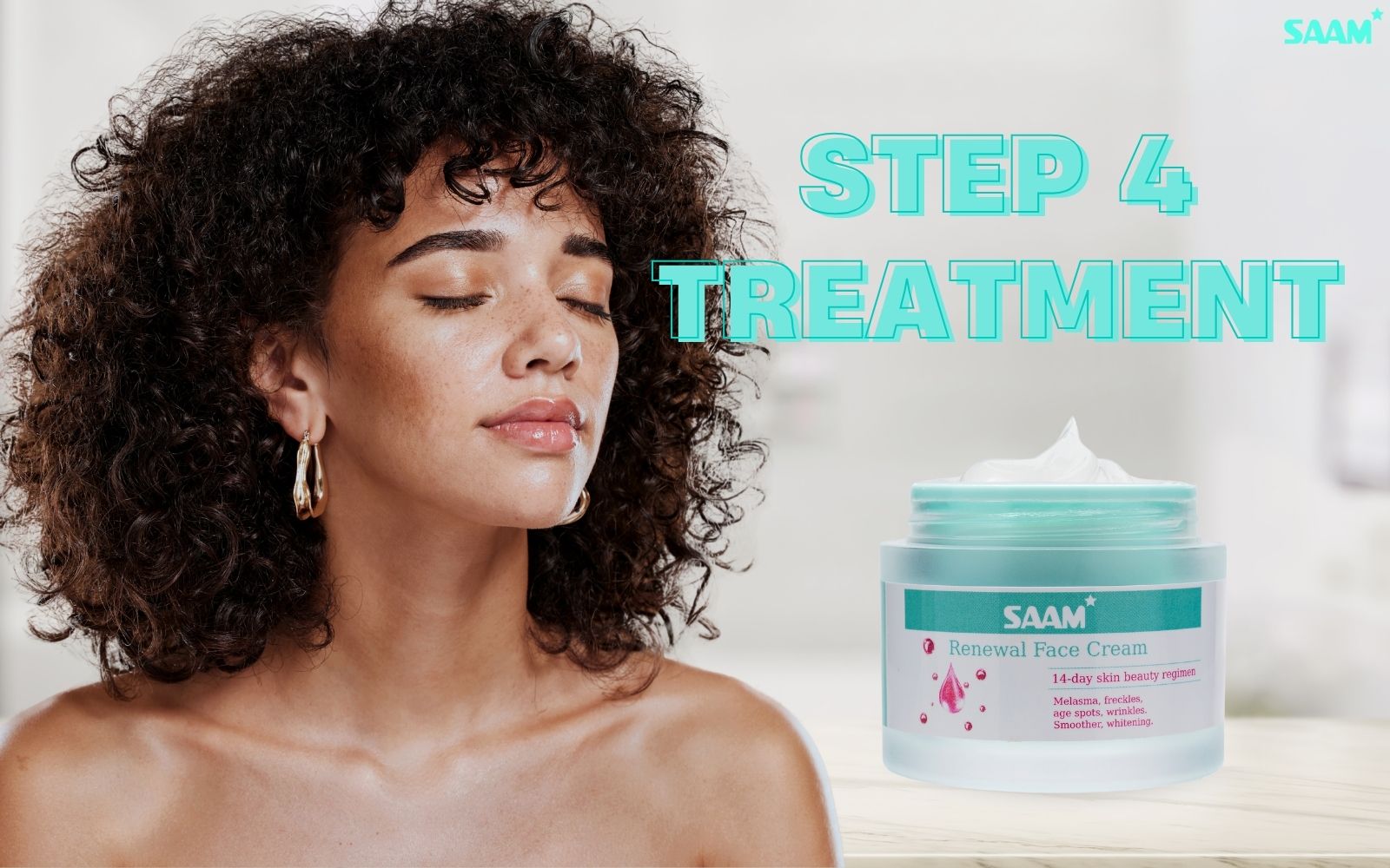 Using suitable treatment product for fast dark spot removal skincare