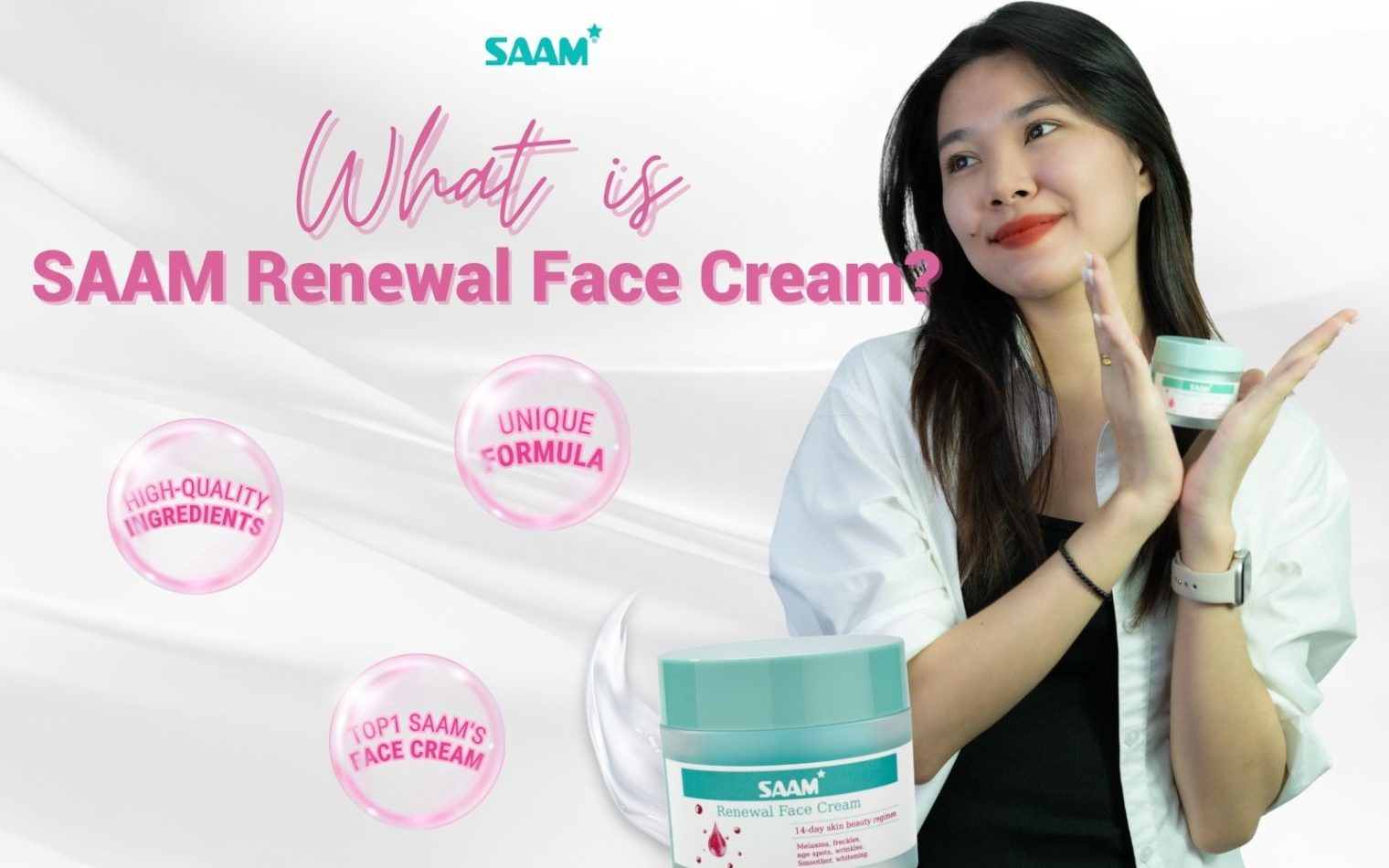 Renewal Face Cream is a treatment product for hyperpigmentation