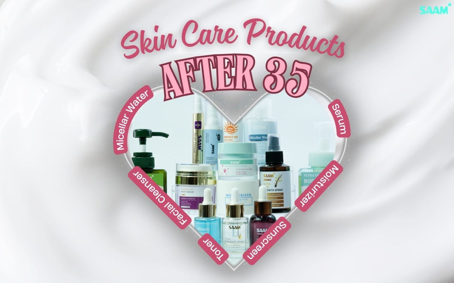 Skin care products after 35