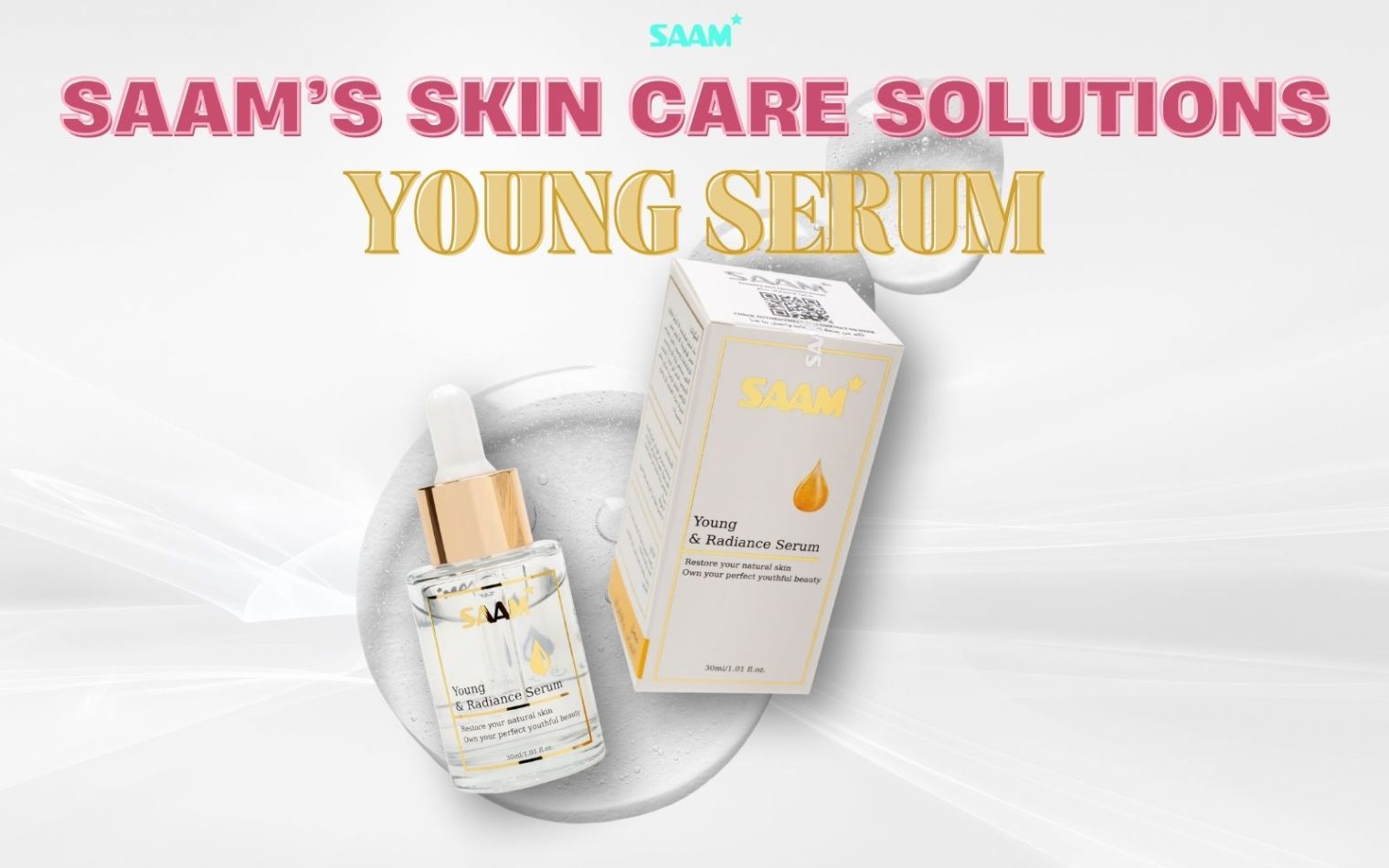 Young Serum is one of SAAM skincare solutions