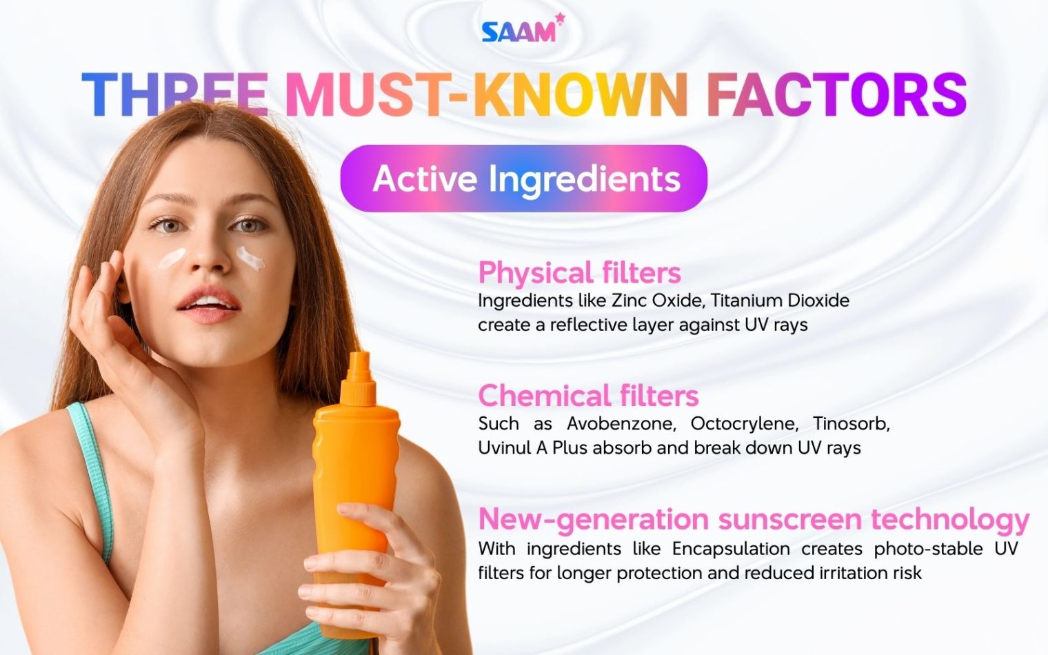 Active ingredients affecting sunscreen benefits