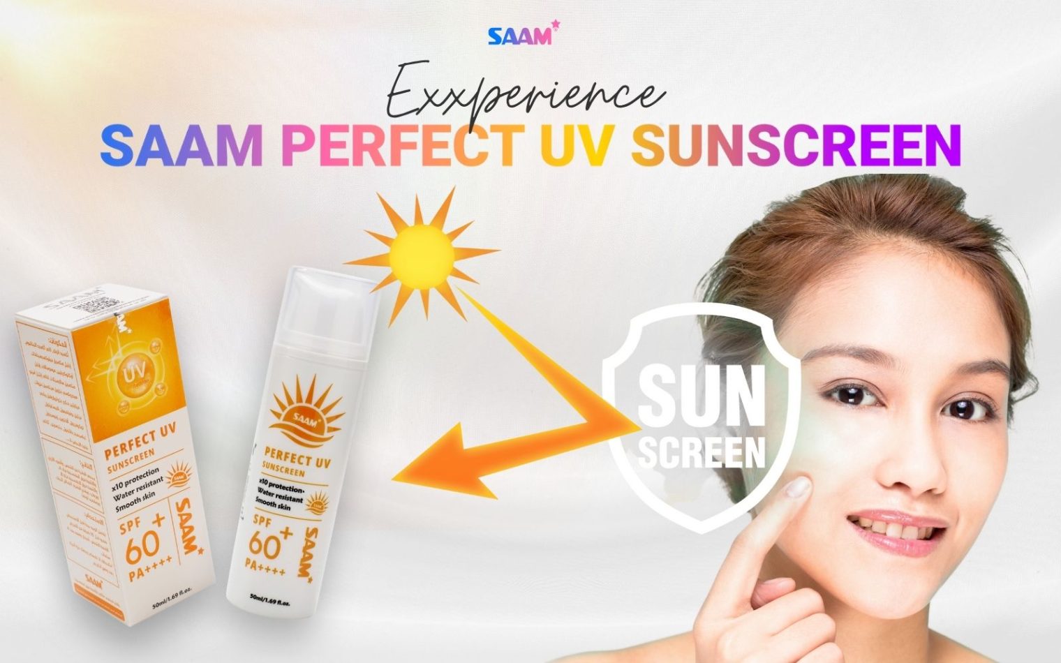 Experience SAAM Perfect UV Sunscreen