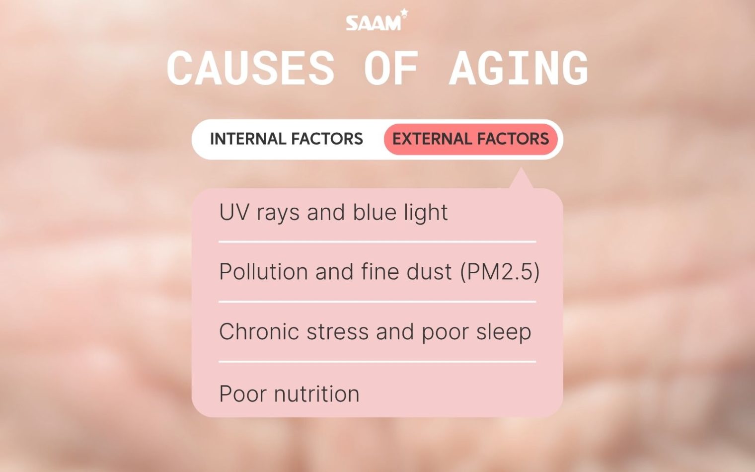 External factors of aging