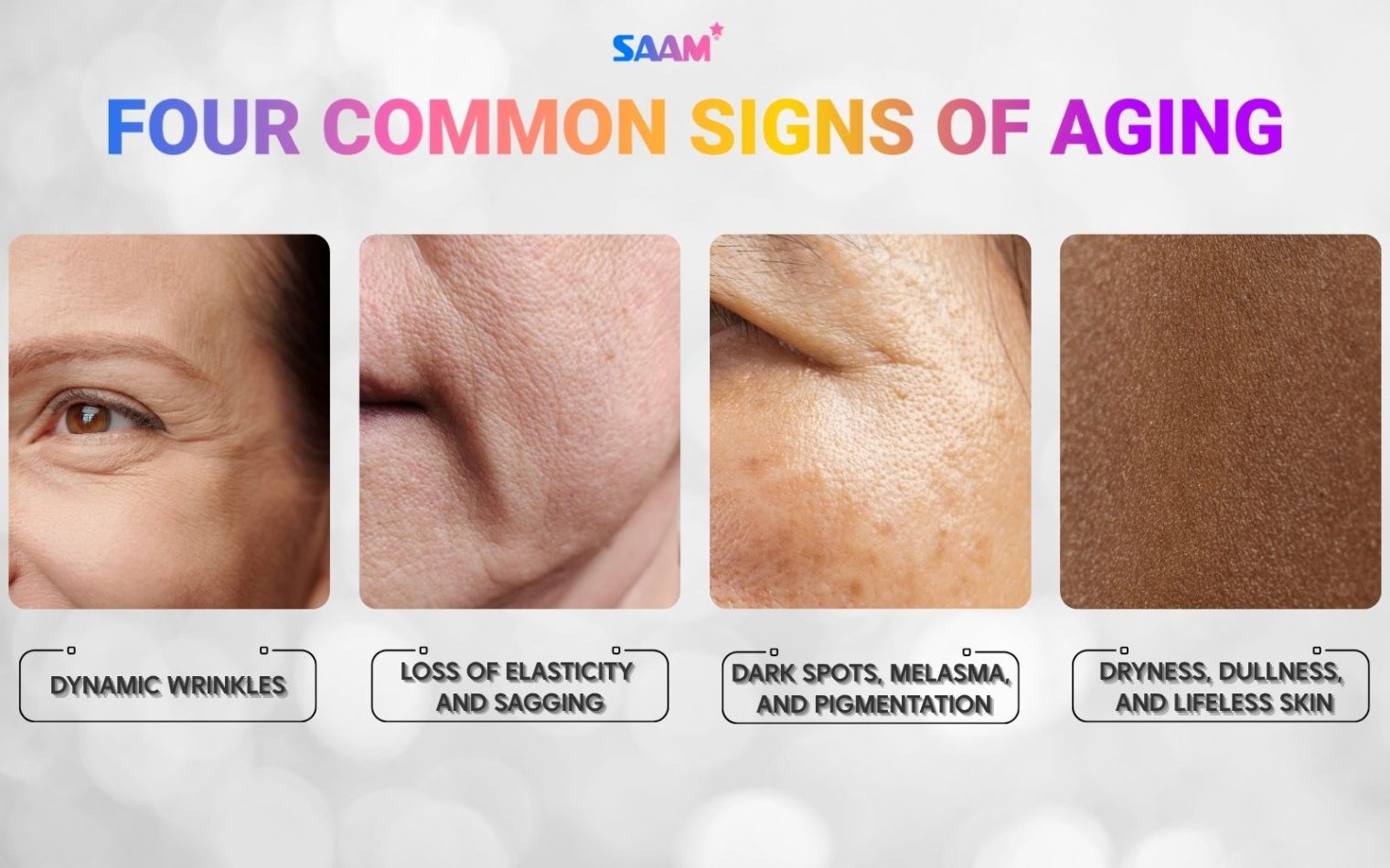 Four common signs of aging