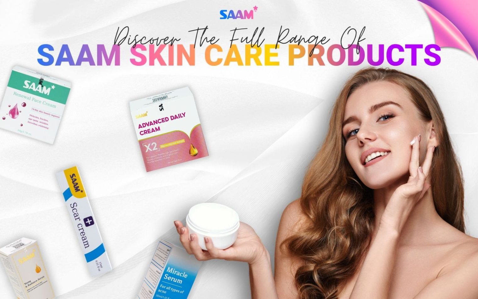 SAAM provides daily skincare line to targeted treatment solutions