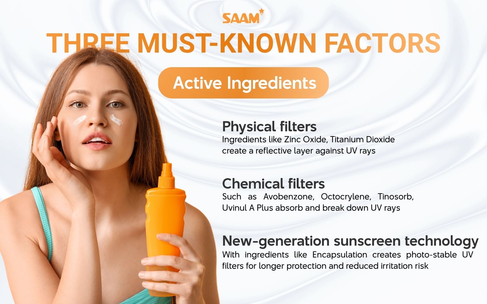 Active ingredients affecting sunscreen benefits