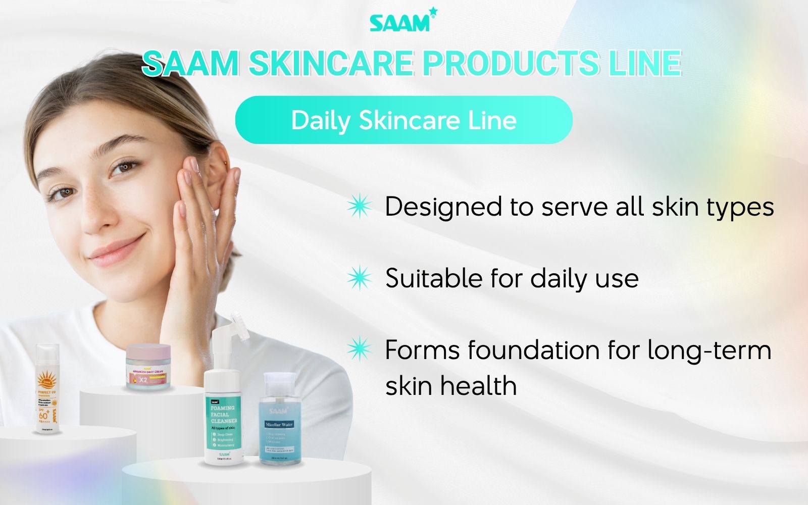 Daily skincare line