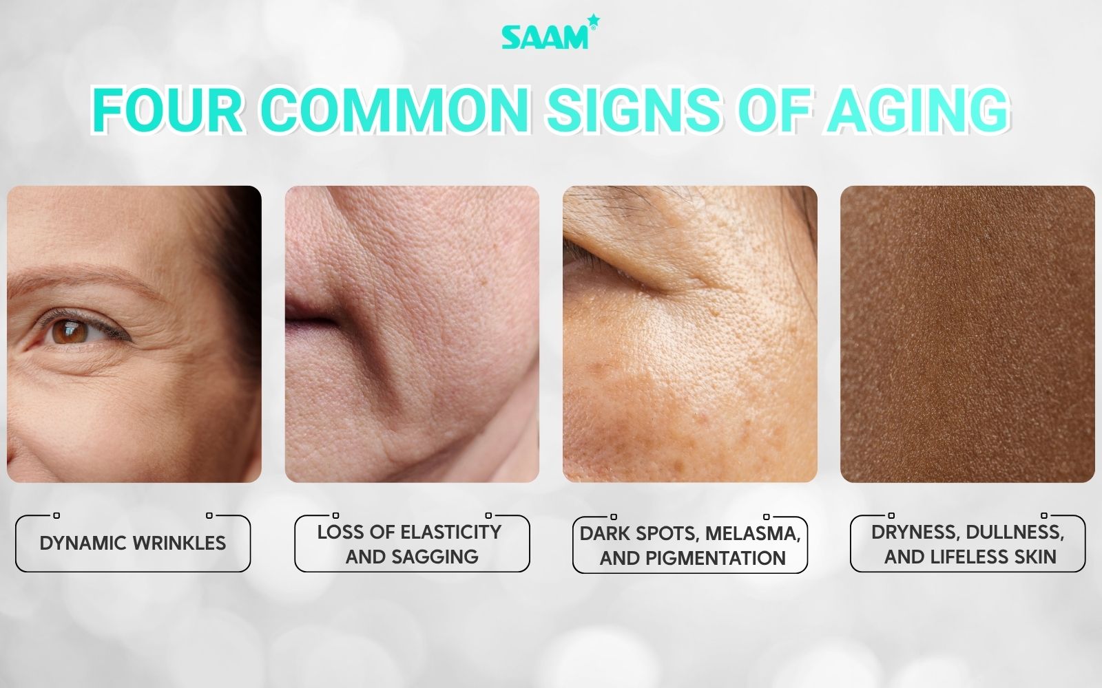 Four common signs of aging