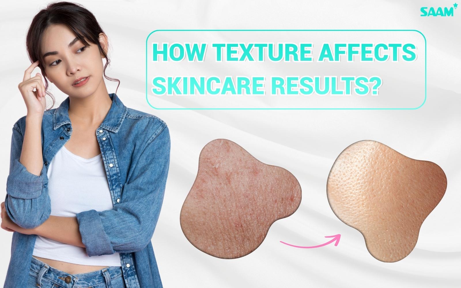 How does cream texture affect skincare results?