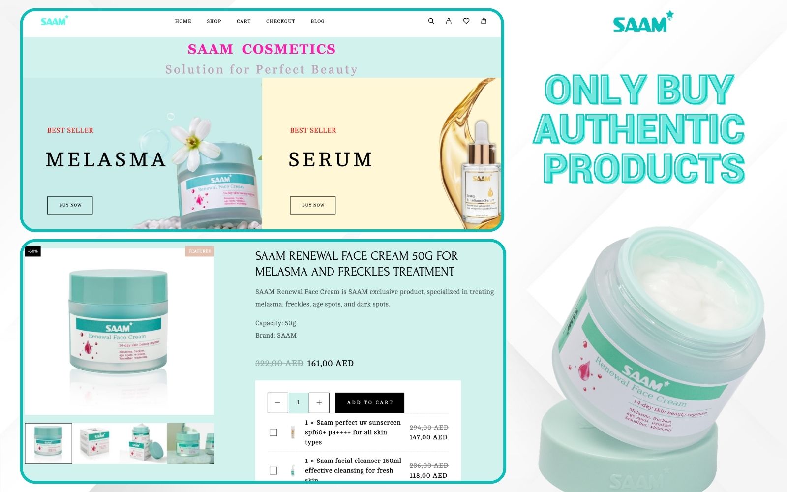 Only buy authentic products at SAAM official channels (1)