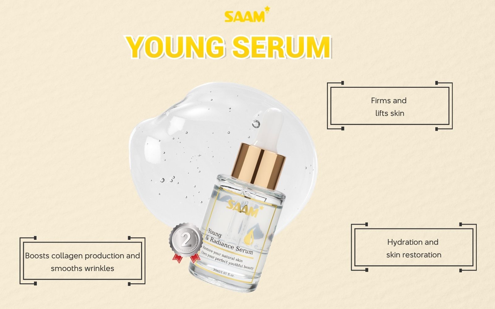 SAAM Young Serum is a must-have in skincare routine for those over 25 (1)