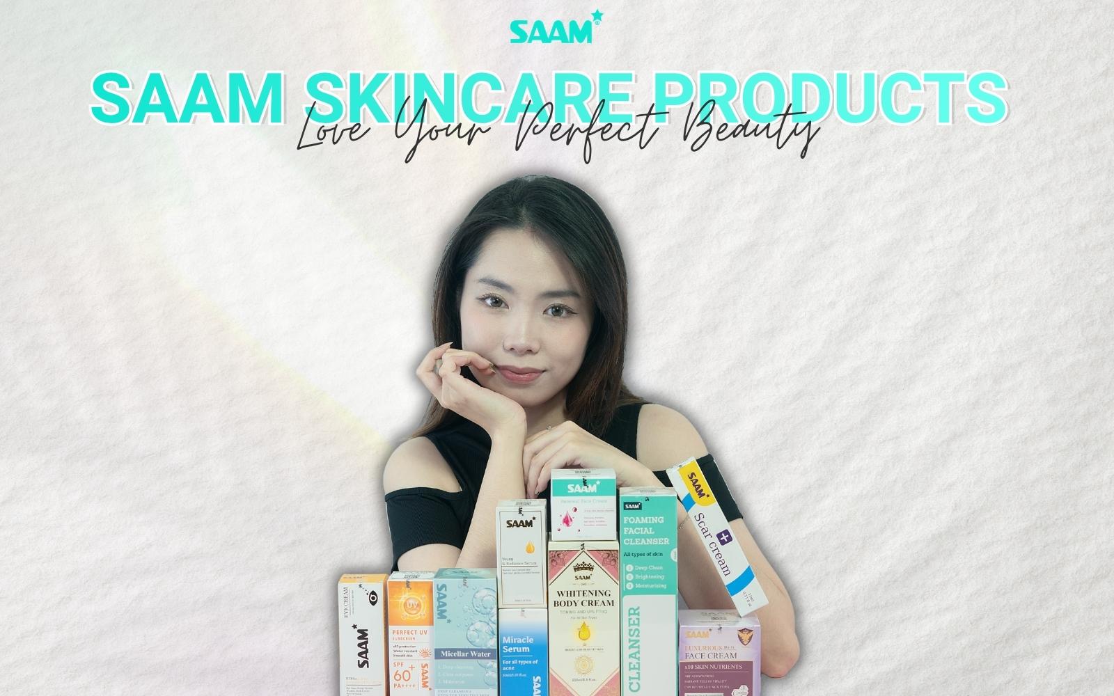 SAAM exists to go with customers on their skincare journey