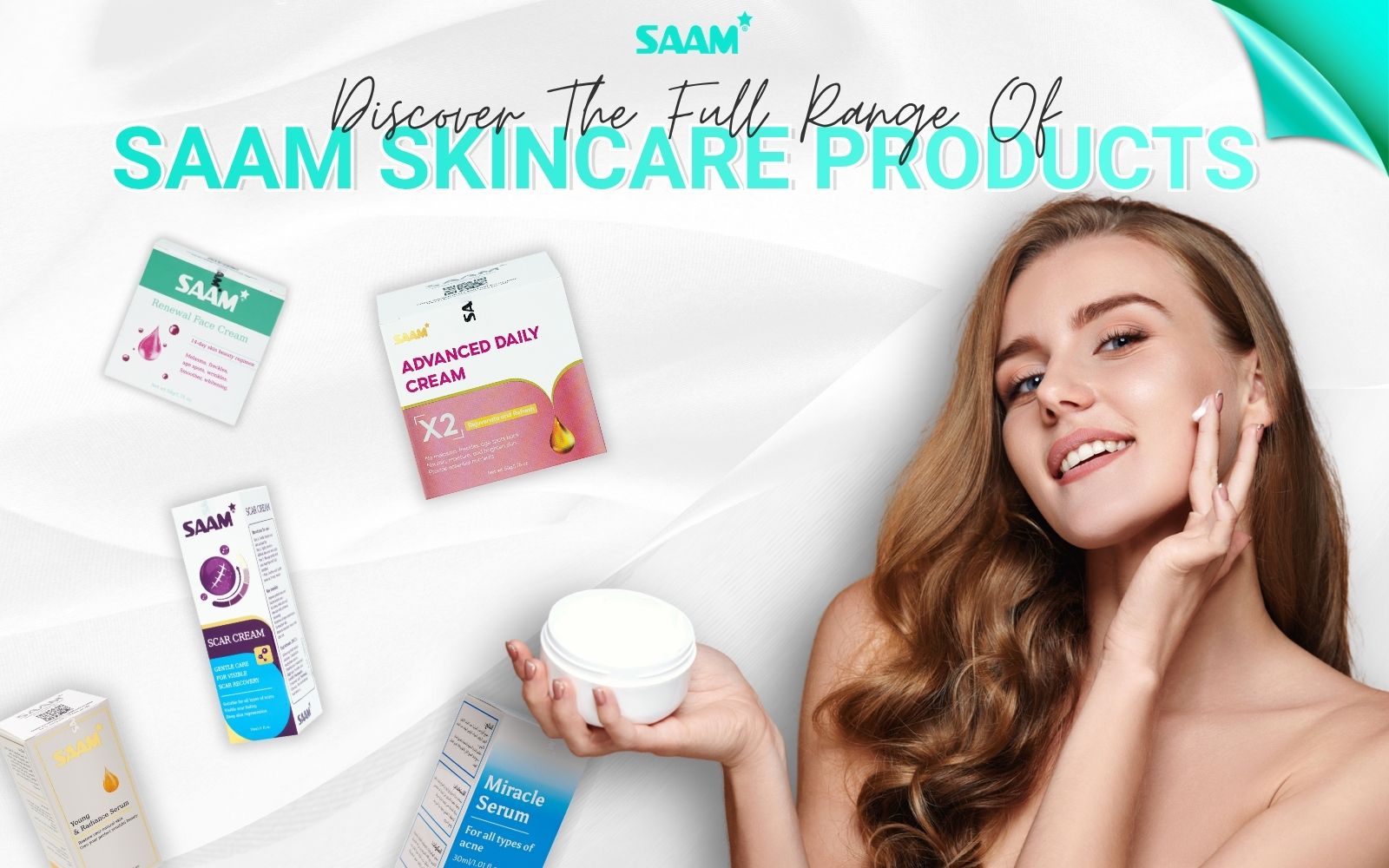 SAAM provides daily skincare line to targeted treatment solutions