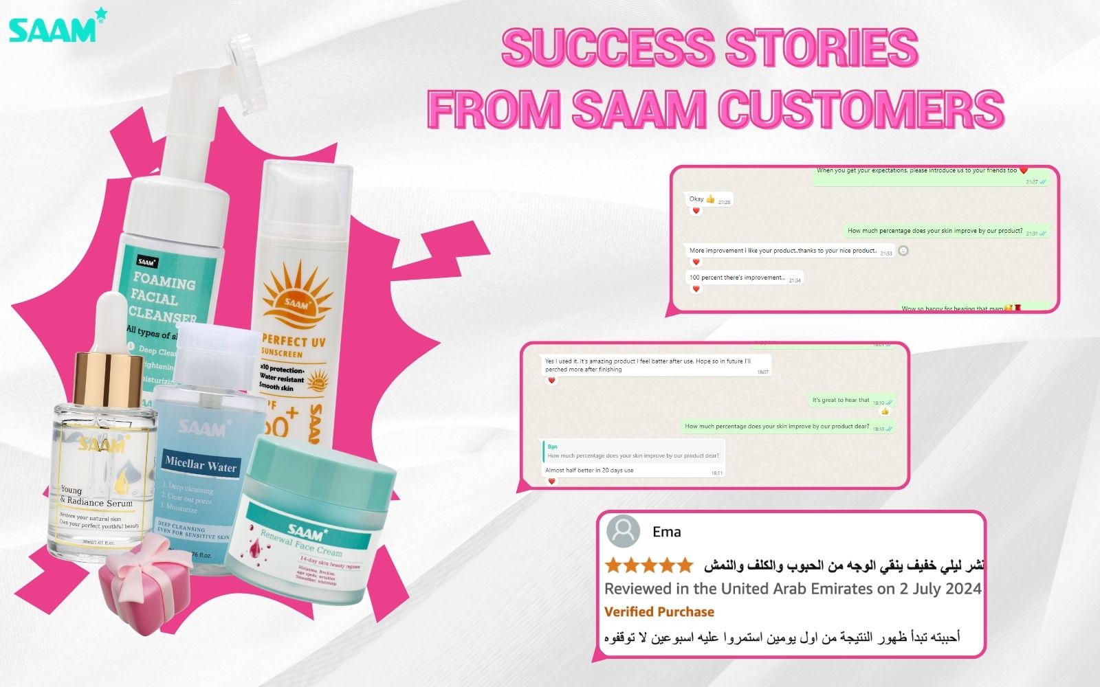 Success stories from SAAM Customers (1)