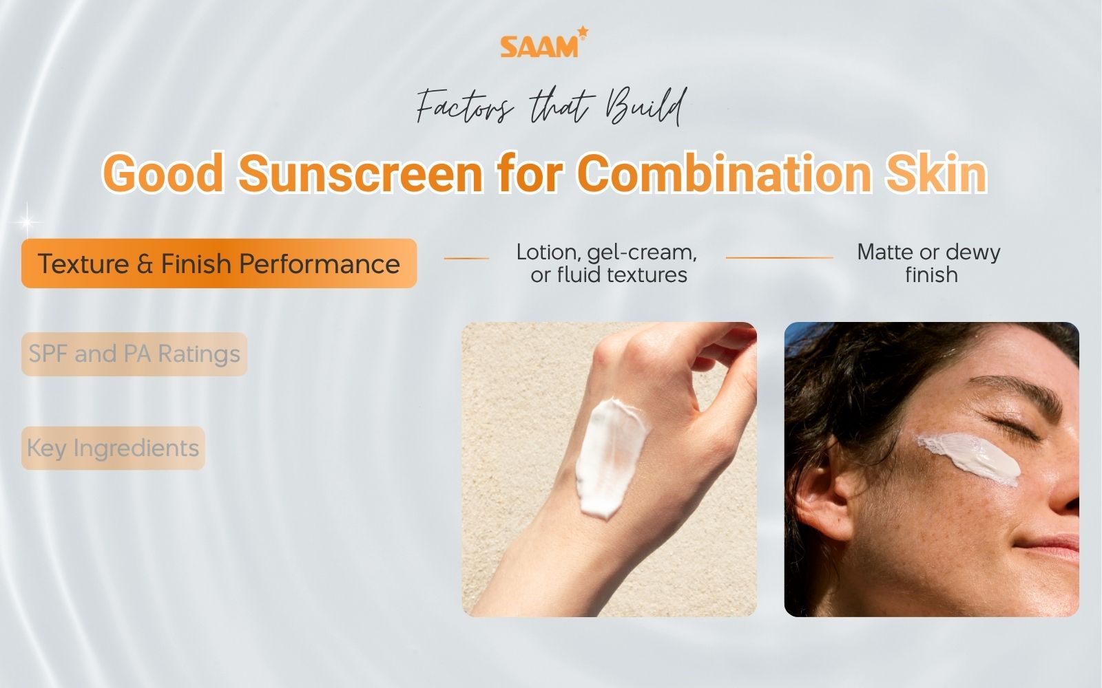 Texture and finish performance