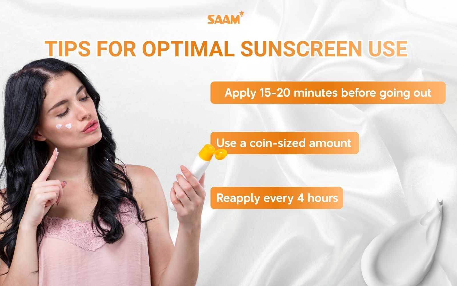 Tips for optimal sunscreen use