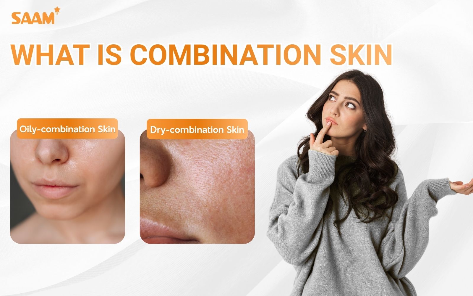 What is combination skin?