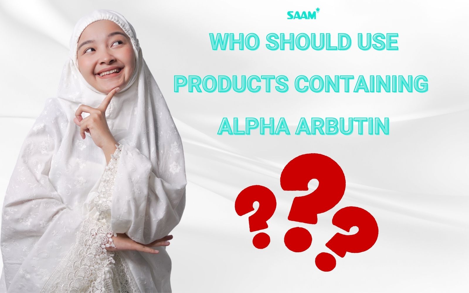 Who should use products containing Alpha Arbutin? (1)