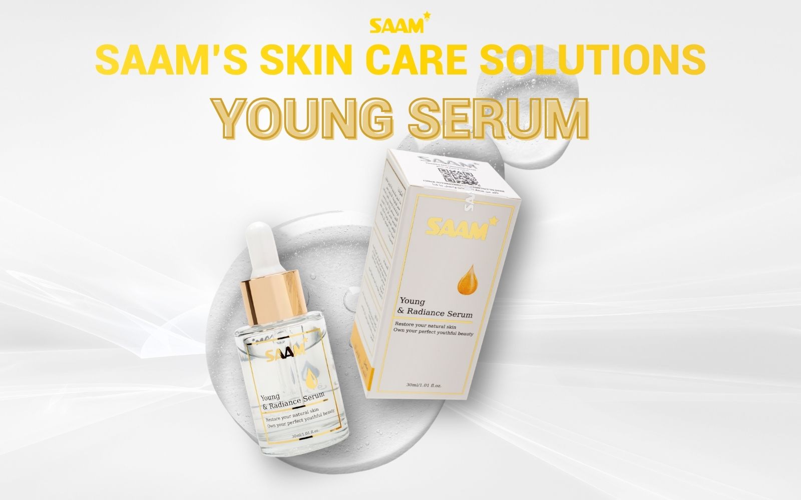 Young Serum is one of SAAM skincare solutions