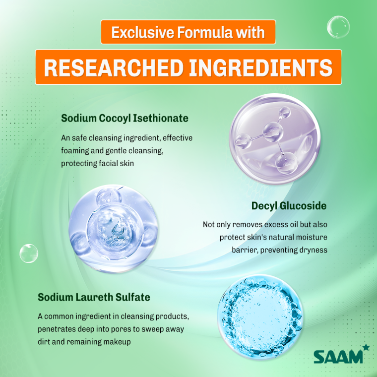 SAAM FACIAL CLEANSER - Image 4