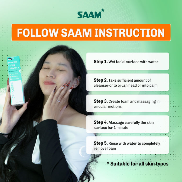 SAAM FACIAL CLEANSER - Image 5